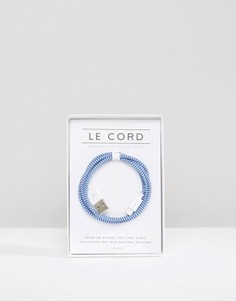 USB-кабель для iPhone Le Cord Broken Ocean - Синий