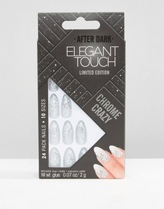 Блестящий лак для ногтей ограниченной серии Elegant Touch After Dark - Серебряный