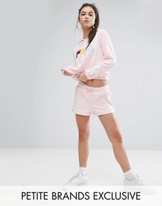 Комбинируемые махровые шорты Fila Petite - Розовый
