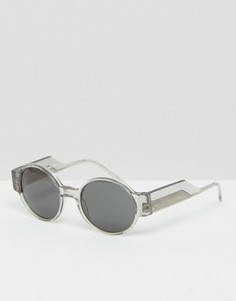 Круглые солнцезащитные очки Kaibosh Untamed - Прозрачный