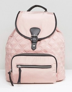 Стеганый рюкзак New Look - Розовый