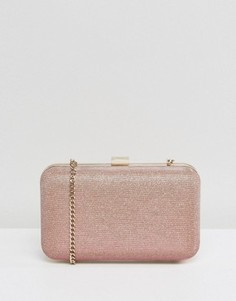Розовая сумка-клатч цвета металик Dune Sarah - Розовый