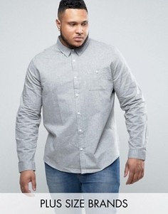 Рубашка из шамбре Another Influence PLUS - Серый