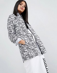 Макинтош-дождевик с графическим принтом ASOS - Мульти