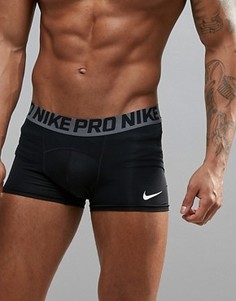 Черные компрессионные шорты Nike Training Pro 1 744279-010 - Черный