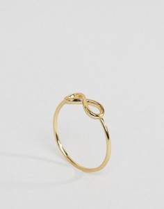 Позолоченное кольцо Pilgrim Infinity - Золотой