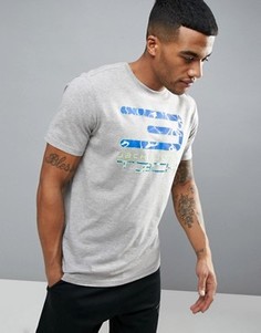 Футболка с логотипом Jack & Jones Tech - Серый