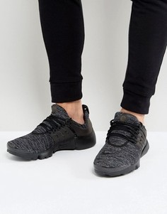 Черные дышащие кроссовки Nike Air Presto 898020-001 - Черный