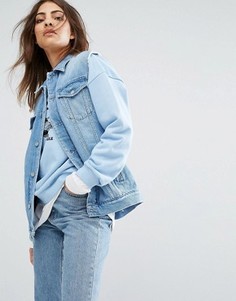 Джинсовый жилет без рукавов Carhartt WIP - Синий
