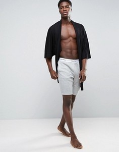 Хлопковые шорты для дома классического кроя Calvin Klein - Серый