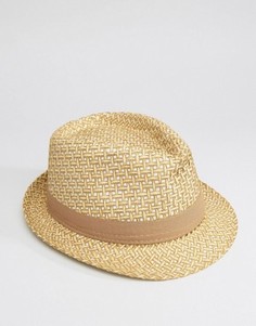 Соломенная шляпа в стиле 7-х - Рыжий 7X