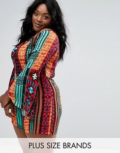 Ромпер с принтом Alice & You - Мульти