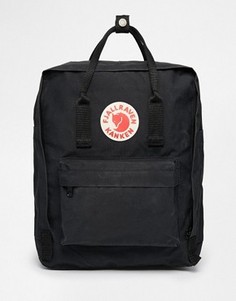 Классический черный рюкзак Fjallraven Kanken - Черный