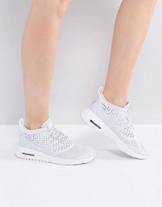 Кроссовки с вязаной отделкой Nike Air Max Thea Ultra - Серый