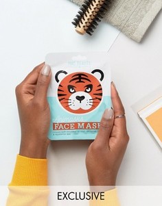 Листовые маски для лица в виде животных ASOS - Тигр - Бесцветный Beauty Extras
