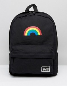 Черный рюкзак с радугой Vans - Мульти