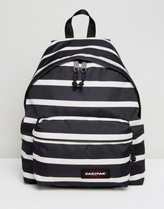 Темно-синий рюкзак в полоску с уплотнением Eastpak Pakr - Мульти