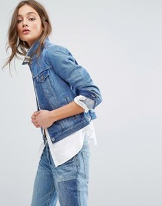 Куртка в стиле пэтчворк Levis Original - Синий