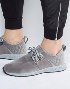 Серые кроссовки со стеганым задником Cayler & Sons Katsuro - Серый