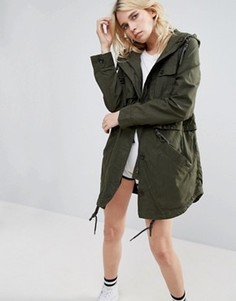 Классическая парка Parka London Cecile - Зеленый