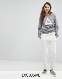 Кремовые спортивные брюки Le Coq Sportif эксклюзивно для ASOS - Кремовый