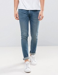 Суженные книзу узкие джинсы Lee Jeans Luke - Синий