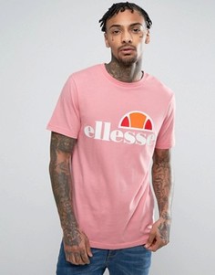 Футболка с логотипом Ellesse - Розовый