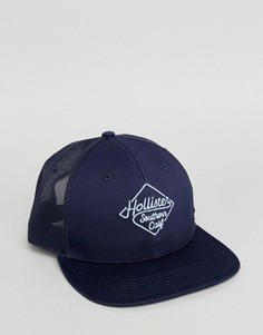 Темно-синяя кепка с логотипом Hollister Trucker - Темно-синий