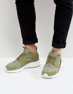 Зеленые кроссовки для тенниса Nike Huarache Run Ultra 833147-201 - Зеленый