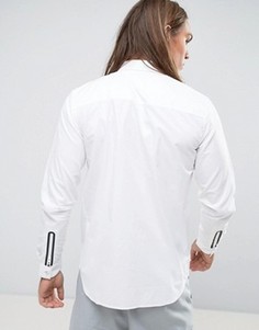 Рубашка классического кроя Dr Denim Ossian - Белый