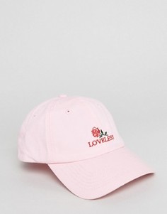 Розовая кепка с розой Wasted Paris - Розовый
