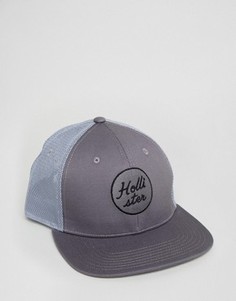 Серая кепка с логотипом Hollister Trucker - Серый