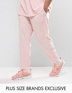 Розовые джоггеры из вафельного трикотажа Puma PLUS эксклюзивно для ASOS - Розовый