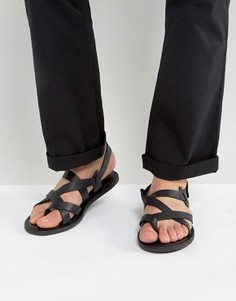 Кожаные сандалии Zign - Черный