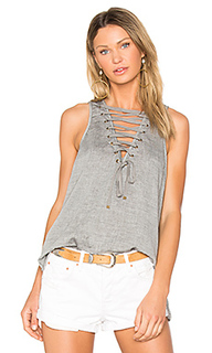 Майка на шнуровке the dirty work - One Teaspoon