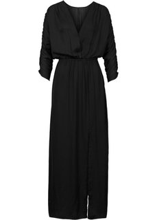 Макси-платье (черный) Bonprix