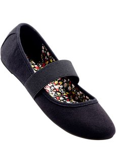 Балетки (черный) Bonprix