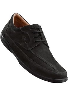 Удобные кожаные туфли от Lico (черный) Bonprix