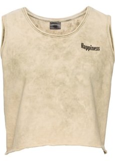 Топ (бежевый) Bonprix