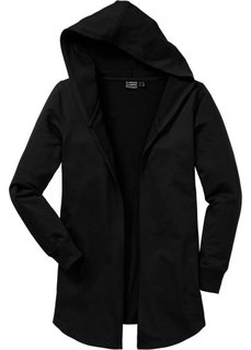 Трикотажная куртка Slim Fit (черный) Bonprix