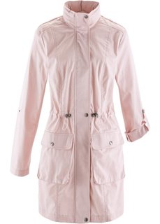 Куртка-парка с кружевом (нежно-розовый) Bonprix