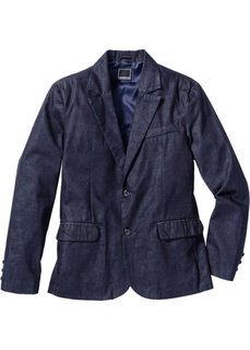 Джинсовый пиджак Slim Fit (темно-синий) Bonprix