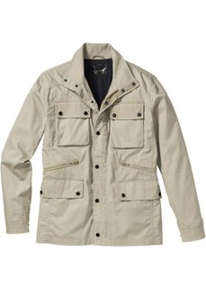 Куртка стандартного прямого покроя regular fit (песочный) Bonprix