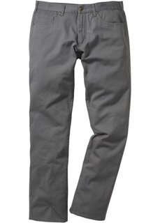 Прямые классические брюки, cредний рост U + S (дымчато-серый) Bonprix