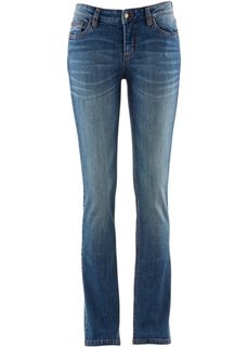 Расклешенные джинсы-стретч, высокий рост (L) (синий) Bonprix