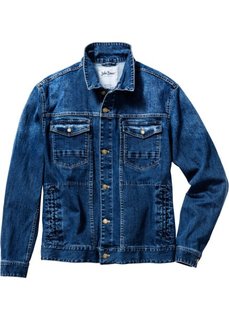 Джинсовая куртка-стретч Regular Fit (темно-синий) Bonprix