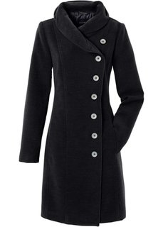 Элегантное пальто (черный) Bonprix