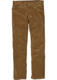 Вельветовые брюки, низкий + высокий рост (U + S) (коньячный) Bonprix