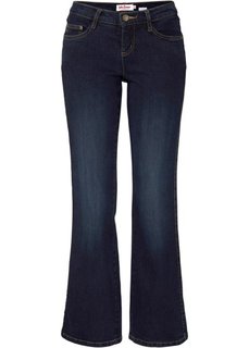 Расклешенные джинсы-стретч, высокий рост (L) (темно-синий новый) Bonprix