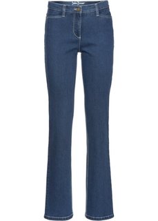 Формирующие джинсы-стретч STRAIGHT, низкий рост (K) (синий) Bonprix